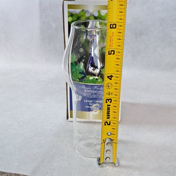 NEW Vintage Concepts Flame Protector Clear Glass Winelight Flame Protector - Picture 7 of 7